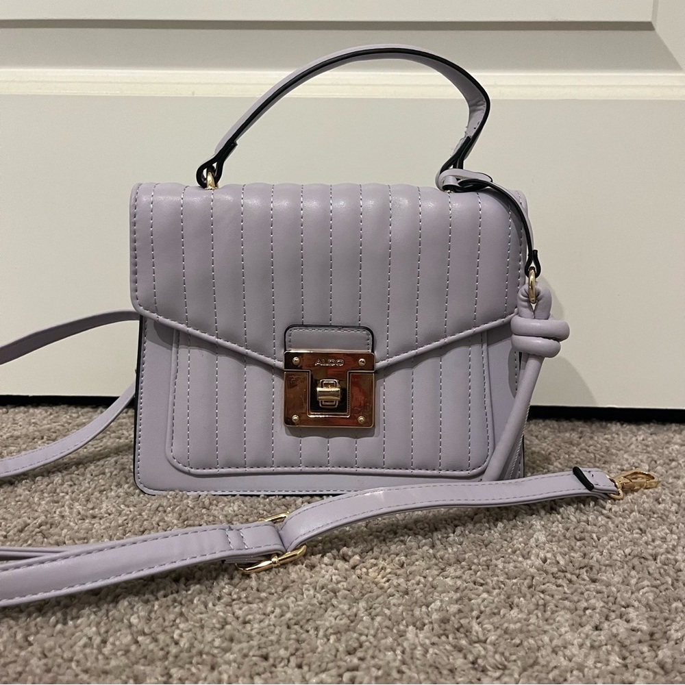 Aldo Lavender Crossbody Bag